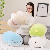 나이스샵 대형모찌집순이 뚱인형 쿠션 안고자는 바디필로우 60/90CM [2개이상 구매시 28센치 하나 증정], 베이지
