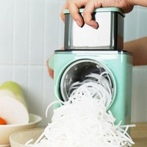 회전 채칼 양배추 슬라이서 만능 대파 양파 슬라이스