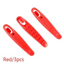 쇠지렛대 끌 빠루 산악 자전거 지렛대 제거 도구 사이클링 액세서리에 대 한 3pcs 타이어 레버 나일론, 01 빨간