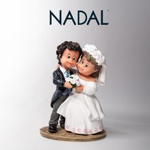 선언서 낭독 후 신랑 신부 웨딩 소품 스페인 프리미엄 도자기 인형 브랜드 나달 MADE IN SPAIN