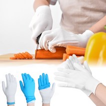 크린스킨 해썹인증 식품용 기능성향균 위생면장갑 1팩 10켤레, 위생면장갑 1+1 / M