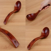 옻칠국자 소형국자 우드국자 나무국자 원목국자, 대