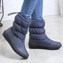 방수원단 여성 패딩부츠 털가득 방한부츠