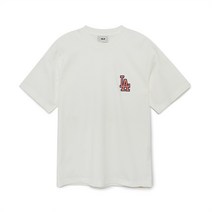 클래식 모노그램 빅로고 반팔 티셔츠 LA Ivory
