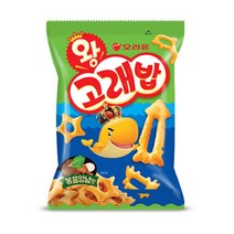 오리온 왕고래밥 볶음양념맛 118g 2개입 봉지과자