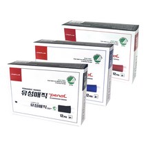 라인플러스 페놀 유성매직 사각닙 1타(12입), 흑색