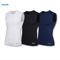 코오롱 남성 골프 등산 헬스 쿨 기능성 레깅스 나시 이너웨어