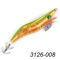 무늬오징어피규어 낚시 도구 액세서리 낚시미끼 낚시 루어 지그 싱커 2 #2.5 #3 # 오징어 후크 바다 낙지, 08 3126-008_04 2.5