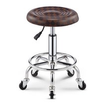 미용실의자 미용실 가구 미용 스툴 이발소 의자 스타일리스 문신 리프팅 가능한 회전식 뷰티 네일 풀리 작업 벤치, style3