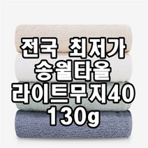 송월타올 라이트무지 호텔수건 개업식 답례품, 라이트그린