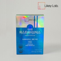 Likey Lab 리키랩 퍼스트바이오틱스 패밀리핏 30포 프리와 프로가 만났다. 면역 이젠 포스트바이오틱스다~리키랩을 찾아다오. 코에 좋은 코유산균, 1개, 30팩