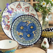 [파뷔에] 단품_슐레지엔 블루지대접시 1P, 없음