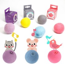 펫니멀리즘 고양이 장난감 소리나는 캣닢 볼, 퍼플