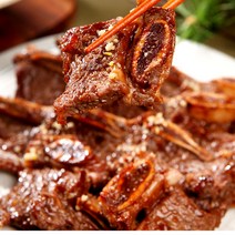 콩이네 양념LA갈비 엘에이갈비 LA갈비 la갈비 초이스등급 미국산 소갈비찜 소갈비 구이 찜용 설 추석 명절 선물세트 캠핑요리, 1kg, 3개