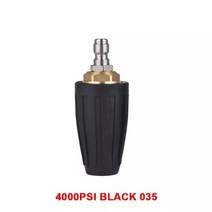초강력고압분사기 세차 빠른 연결 회전 터보 노즐 4000psi 2.5 3.0 3.5 4.0 4.5gpm 세척기 용 자동차 세척기 클리너 액세서리, 갈색