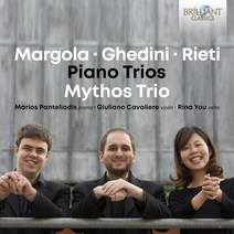 [CD] Mythos Trio 마르골라 / 게디니 / 리에티: 피아노 삼중주 - 미토스 삼중주단 (Margola / Ghedini / Rieti: Piano Trios)