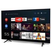 익스코리아 55TV 4K UHD 구글 스마트TV SGA55UEX1 안드로이드HDR, 방문 스탠드 설치