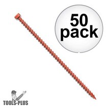 Simpson Strong Tie SDWC15600KT 6” Truss Screw Kit - 50 per Package (Clear Zinc with Orange Topcoat), 1