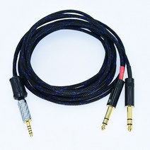 Blance 4.4mm 밸런스드 4.4듀얼 6.35mm trs 잭 6.5사운드 남성, 01 4.4 to 6.35_06 1m