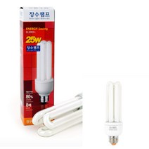 삼파장 전구다마 인테리어전구 장수램프 삼파장 EFTR 25W 전구색