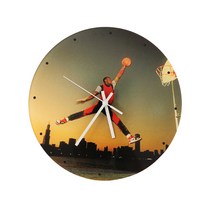 AJ클래식 플라잉맨덩크 선물 슬램덩크 벽시계 남자친구 남사친 조던 매니아 선물, 1.[AJ클래식]아크릴시계12인치_12인치