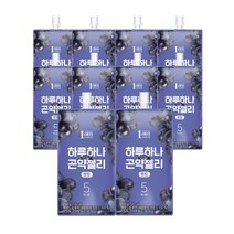 1am 하루하나 곤약젤리 포도맛, 포도맛 150g x 10개