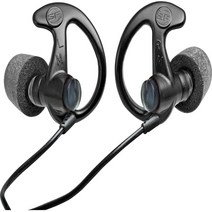 Medium Black SureFire EP10 Sonic Defenders Ultra Max Full-Block Foam Tipped Earplugs (1 Pair), 1