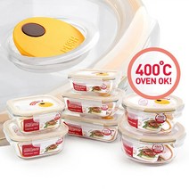 전자레인지 유리용기 오븐 냉동밥 데우기 해동 글라스락 반창통 친환경 그릇, 620ml, 원형