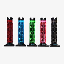 포터블 태클박스 로드스탠드 로드거치대 메이호 다이와 호환 낚시대홀더, 그린