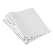 [바인도매틱] 국내생산 열제본표지 화이트 2mm~15mm, 12mm / 20장