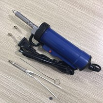 ADT 03 06 자동 납흡입기 디솔더링 납제거기 납땜제거기 e115, 03 블루 오리지널 + 1 흡입 + 1핀 발열심