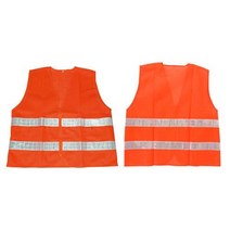 안전조끼 SM 102R XL 주황 천 포켓3 신호수 1130575