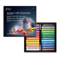 문교 소프트 오일파스텔 24색 MOPV-24, 단품