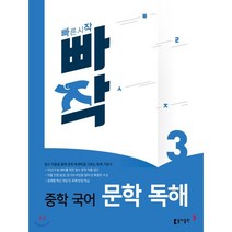 빠작 중학 국어 문학 독해 3 : 필수 작품을 통해 문학 독해력을 기르는 독해 기본서, 동아출판