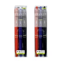 파이롯트 프릭션 볼 노크 3색세트 0.5mm 0.7mm, 0.5