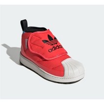 아디다스 키즈 슈퍼스타 360 C 부츠 S23972 레드 방한부츠 패딩부츠 아동화 키즈화