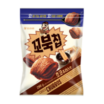 오리온 대용량 꼬북칩 초코츄러스 지퍼백296g x6, 296g, 6개