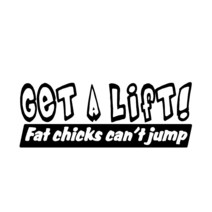 16*6cm 리프트 자동차 스티커를 가져 오기 지방 병아리는 데칼 뛰어 넘을 수 없다 Man Funny 4x4 Truck Off, 02 WHITE