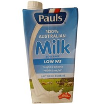 호주 수입 멸균우유 폴스 무지방 우유 1L 12개