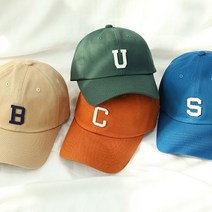 알바벳 볼캡 야구모자 패션모자 봄 여름 모자 랜덤