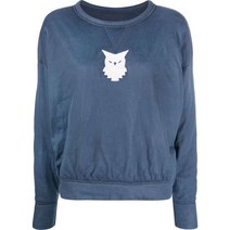 [명품][명품]23SS 메종 마르지엘라 스티치 애니멀 로고 블루 여성 맨투맨 S31