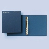 엠플래닛 문구 표지 일기장 링하드 꾸미기 스티커북 육 쇼핑몰 2WA50F8B, 1개, 02네이비