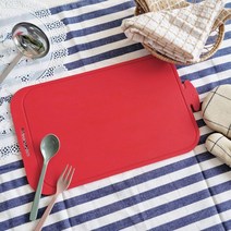 프랜들리 캠핑도마 캠핑 실리콘 도마 휴대용 안전한, 1개