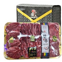 국내산 한우 1++ 등급 추석 설 명절 선물 세트 명품 프리미엄 선물용 소고기 구이용 국거리 제수용 냉장 선물포장 세트 추천 인피솔, 04. 우리한우 1++ 채반 구이 세트 4호