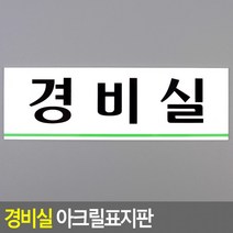 아크릴안내판 경비실 명찰 인테리어소품 경비실아크릴표지판 디자인문패 경비실표지판 아크릴표지판친환 도콜, 상세페이지 참조, 상세페이지 참조