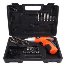 전동드라이버 무선 전기 가정용 USB 충전 타입 드릴 비트 전동 스크루드라이버 공구 워크숍 래칫 임팩트 세트, 1.금