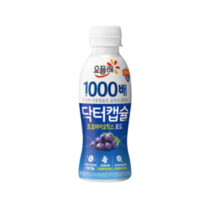 요플레 닥터캡슐 포도 130mlx12개/1000배/유산균/냉장무배, 12개, 130ml