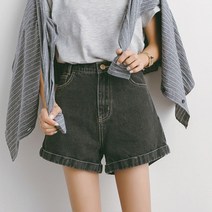♪앵콜상품♬♩ 여성 여름 넉넉한 숏팬츠 바지통의 청반바지 (Nff†‡)