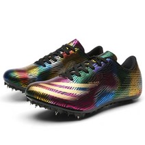 육상 축구 트랙 풋살 스파이크 화 남성 여성 스포츠 신발 운동 선수 달리기 소프트 신발 사이즈 34-47호환
