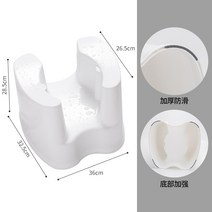 목욕의자 노인 어르신 환자 복지용구 장애인 욕실 홈 임산부 욕실 일본식 벤치 낮은 실, 하얀색